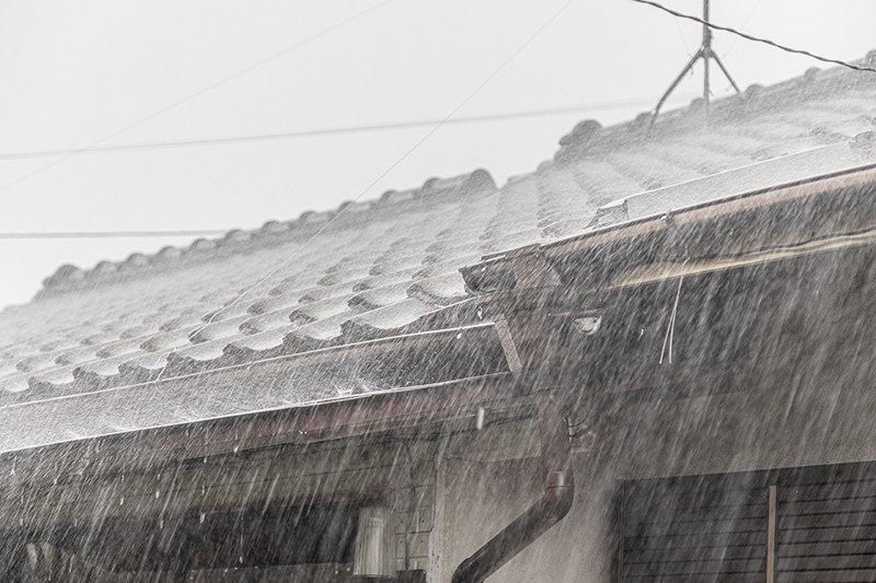 【大雨対策】住まいを雨漏りなどから守る